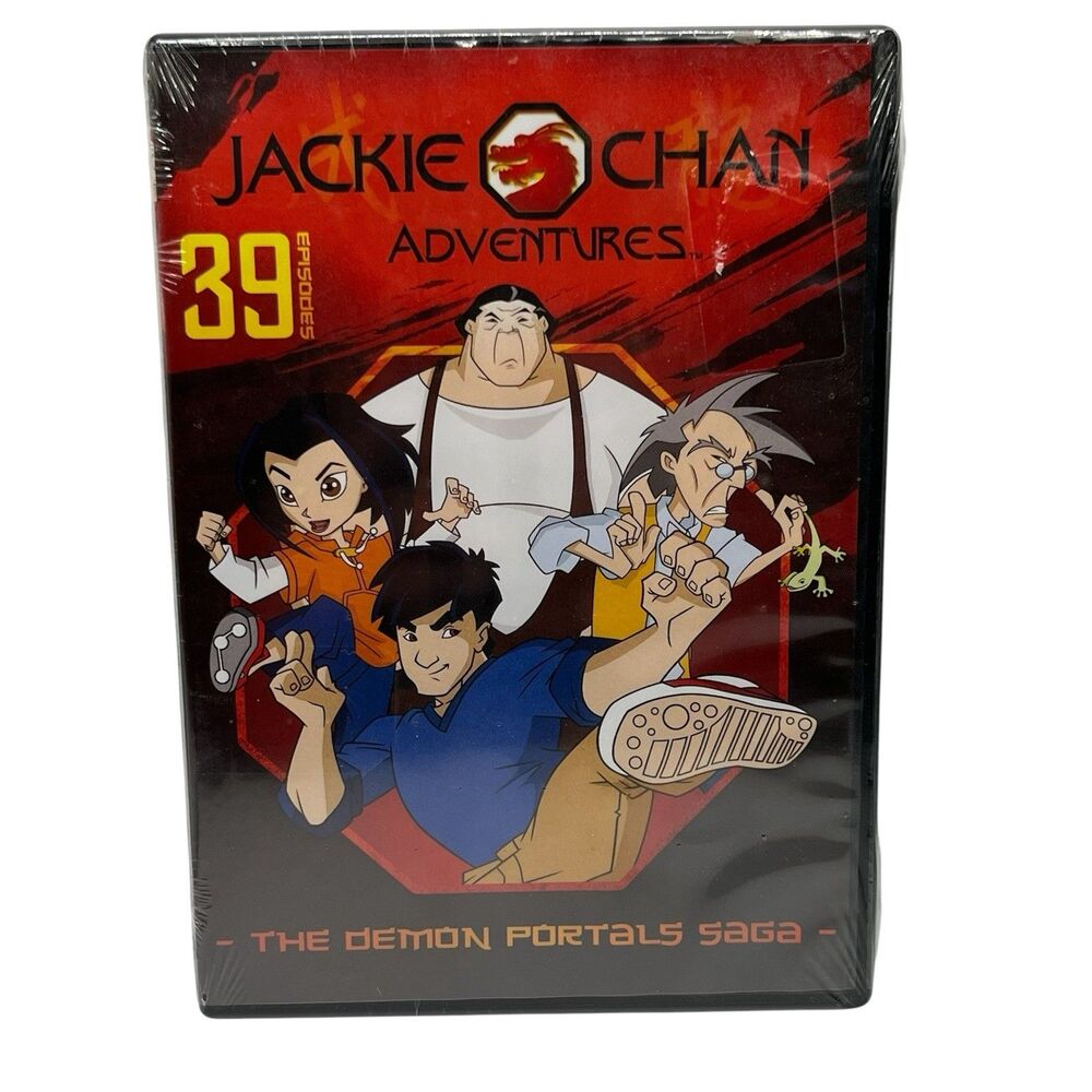 Jackie Chan Adventures: Demon Portals Saga (DVD) 39 Episodes - NEW SEALED